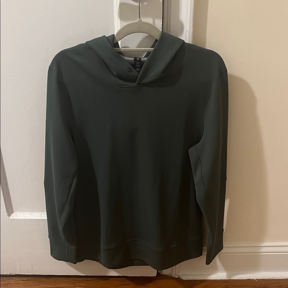 Lululemon men’s green athletic hoodie size medium